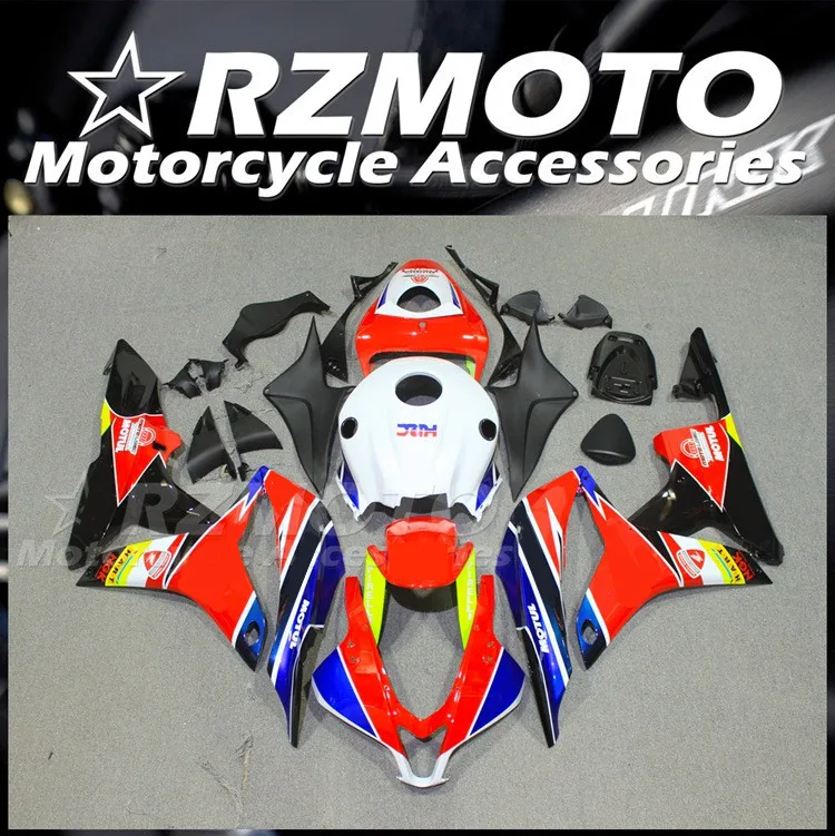 

Новый комплект обтекателей под давлением из АБС-пластика, подходит для HONDA CBR600RR F5 2007 2008 07 08, красного и синего цвета