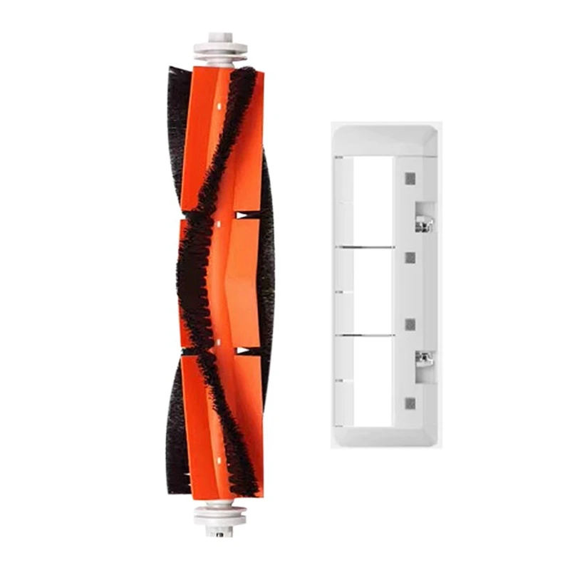 

2Pcs For Xiaomi Dreame W10 Robotic Vacuum Cleaner Accessories Removable Main Roller Brush Main Brush Cover