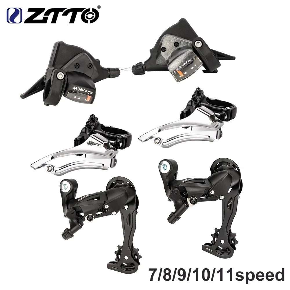 

ZTTO MTB Bicycle Shifter Lever Rear&Front Derailleur 7/8/9/10/11 Speed 8s 9s 10s 11s Bike Trigger Shifter For R50 R70 m4000 m370