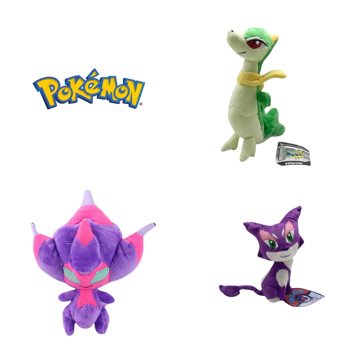 Плюшевая игрушка Покемон Пикачу кавайный комикс Poipole Purrloin Servine мягкая кукла милый