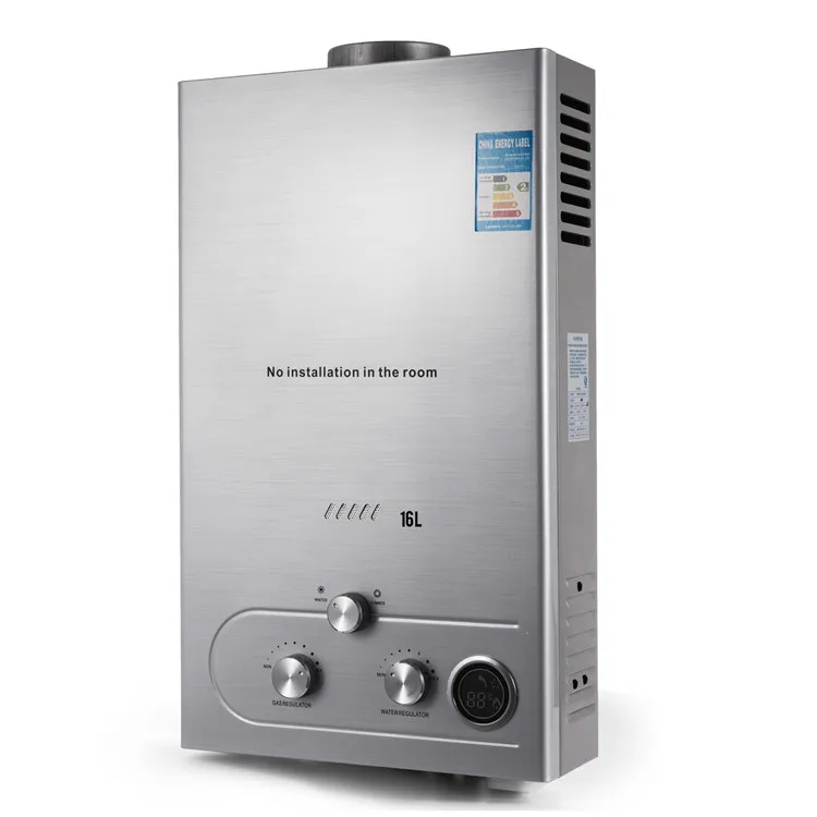 

Portable 16L Instant Gas Water Heater Electric Water Heater for Shower