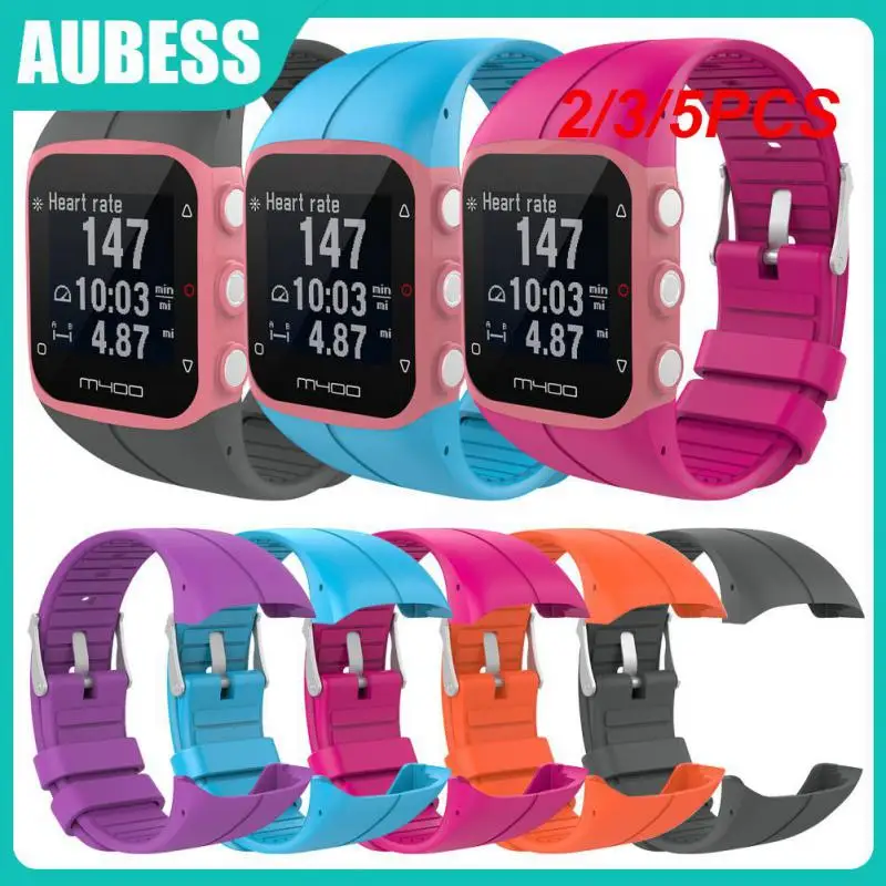 

5PCS Silicone Breathable Wristband Strap for M400 M430 Smart Watch Watchband Bracelet Strap Replacement for Polar M400 M430 GPS