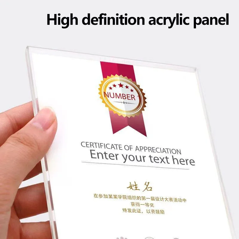 Держатель для вывесок A4 акрил ZHOUZHI