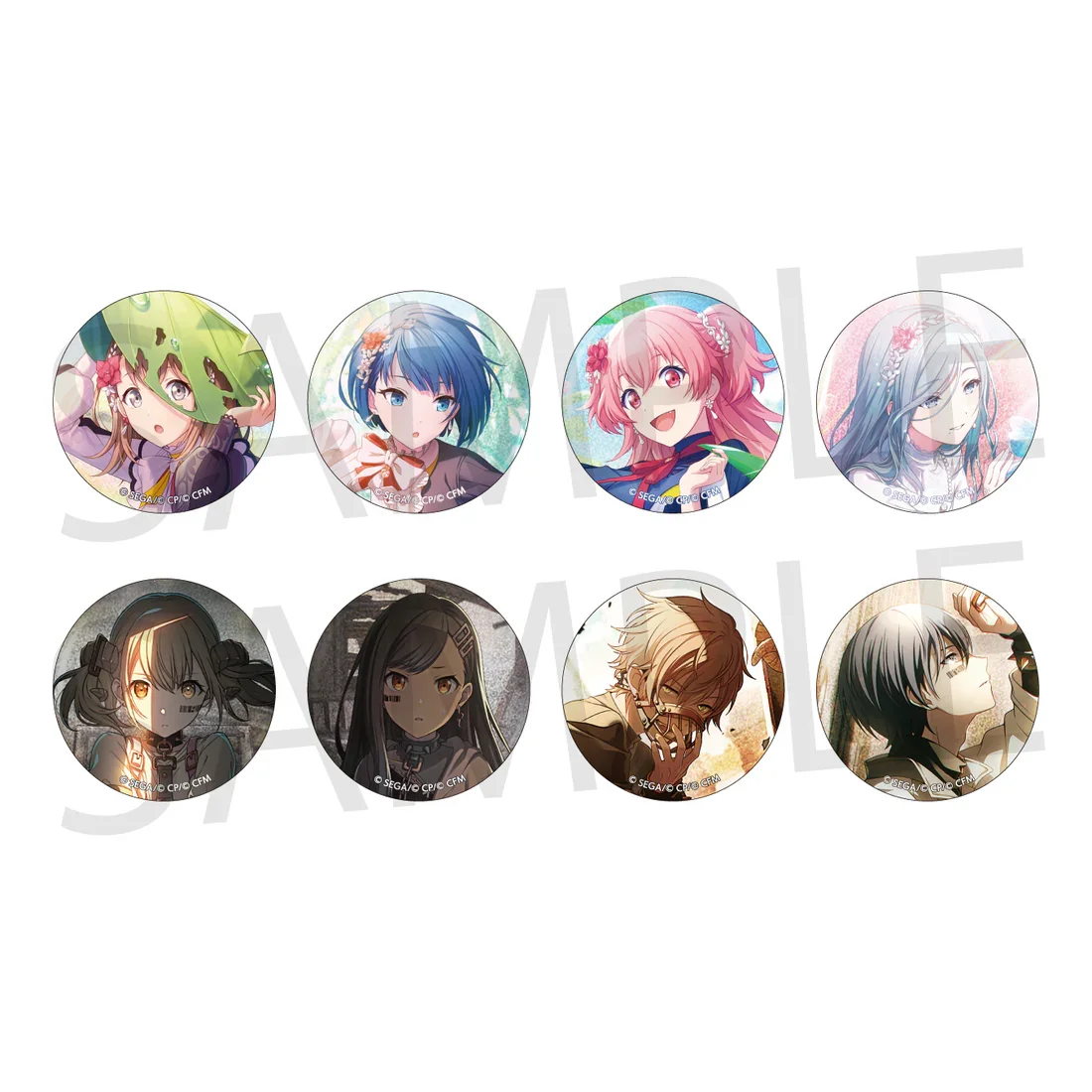SEKAI PROJECT Game Vol.28 B VBS Vivid bad MMJ MORE JUMP Kohane Akito Toya Airi Minori An Badge