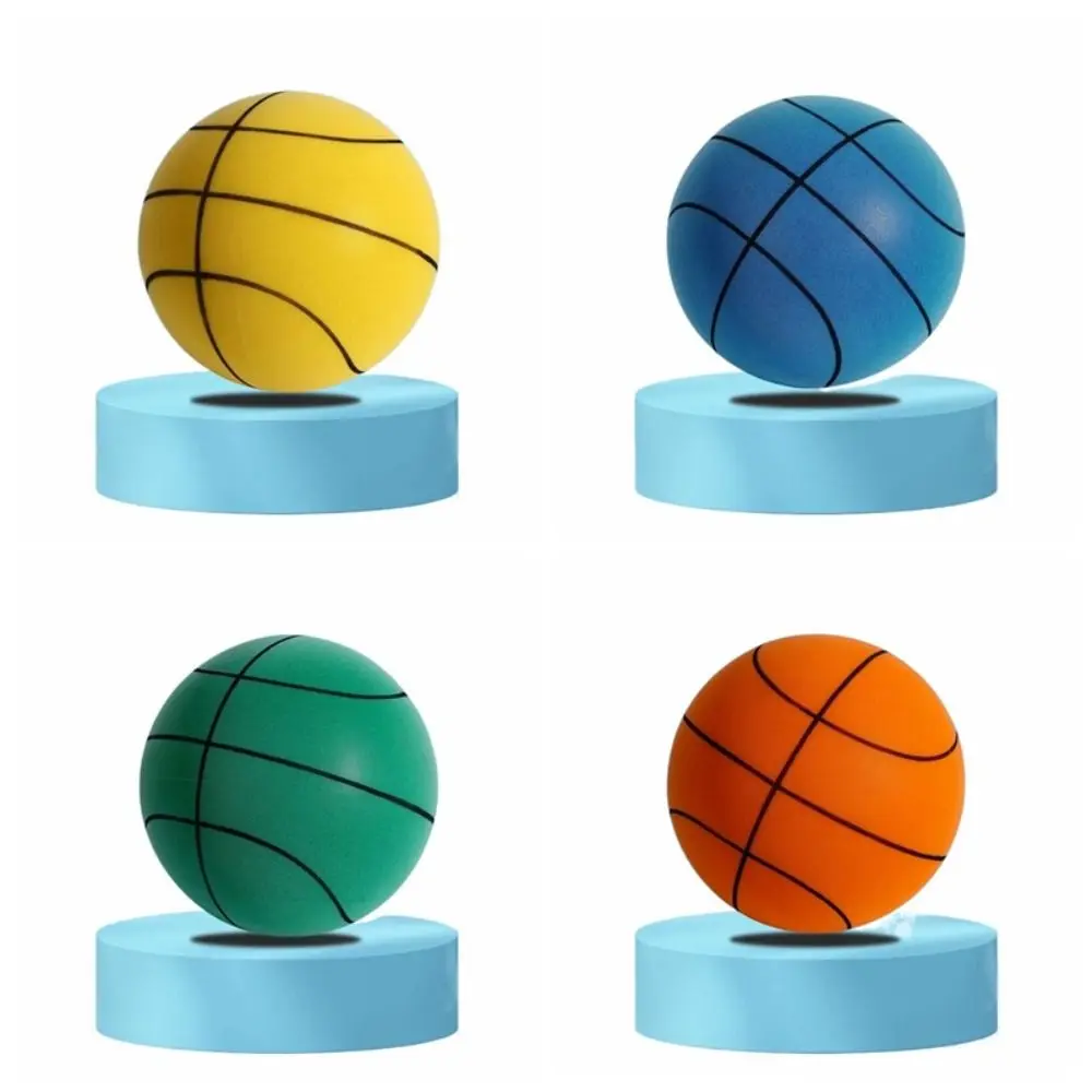 

Low Decibel Silent Training Basketball High Elasticity Damping Bouncing Mute Ball Soft High Density Foam High Mute Ball