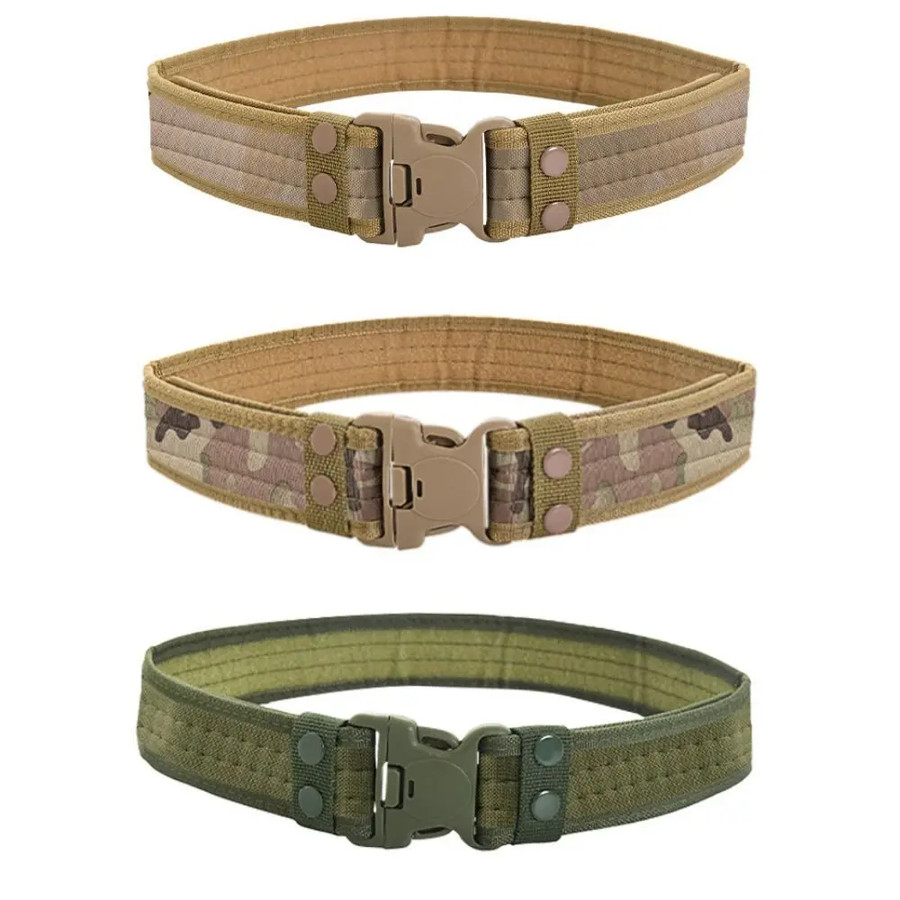 

Nylon Black Outdoor Combat Army Buckle Waistbelt Quick Release Work Belt Tactical