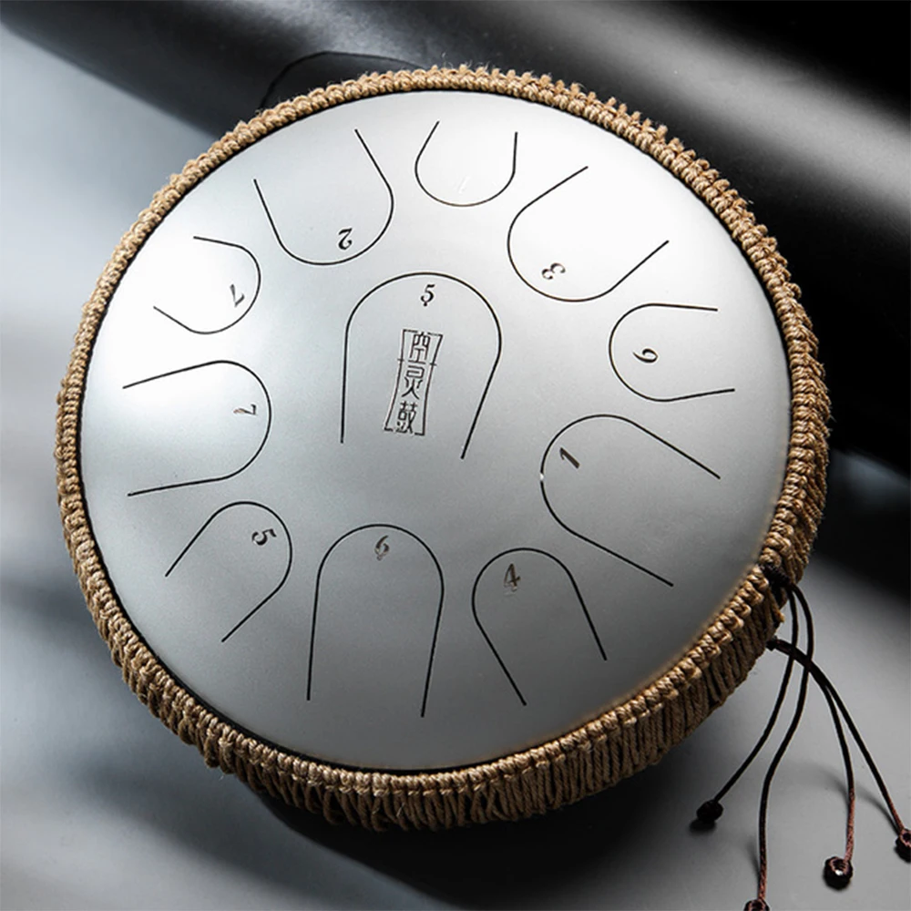 steel tongue drum 13 inch 11 note musical instruments handpan drums percussion instrument Drum sticks Music drum set Gifts NEW enlarge