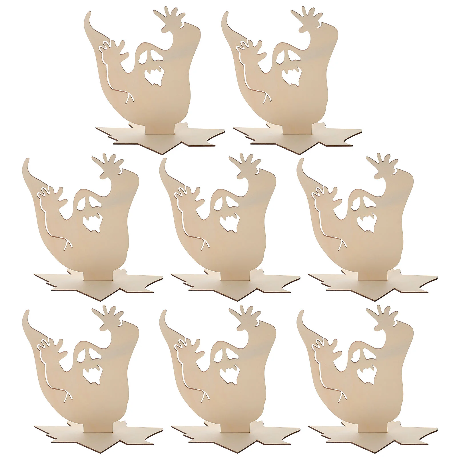 

Holderparty Ghost Decorations Pillar Pumpkin Candlesticks Farmhouse Rusticnovelty Aromatherapy Stand Centerpiece Table Eve Decor