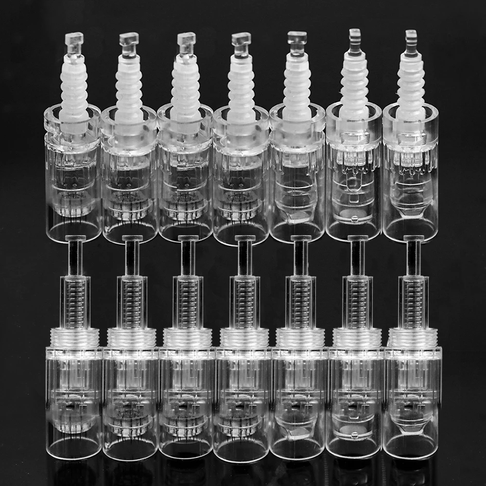 5 Шт. Микроигольчатый Картридж Байонет/винт 12/36/42-контактный Нано-микронидлинг