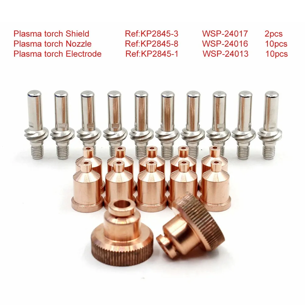 

22PCS Plasma Welding Head Welding Material Alloy Soldering Iron Head 1.7mm Tip KP2845-1 KP2845-3 For LC105 Tomahawk 1538