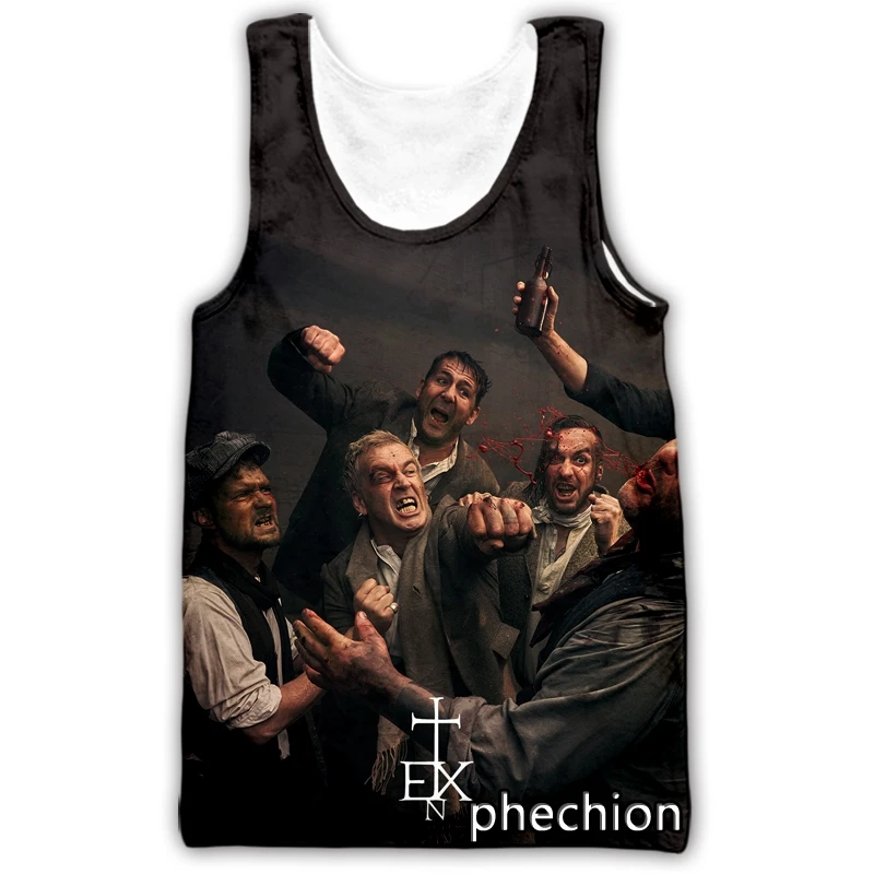 

phechion New Men/Women 3D Printed In Extremo band Sleeveless Vest Casual Streetwear Men Loose Sporting Tank Top D39