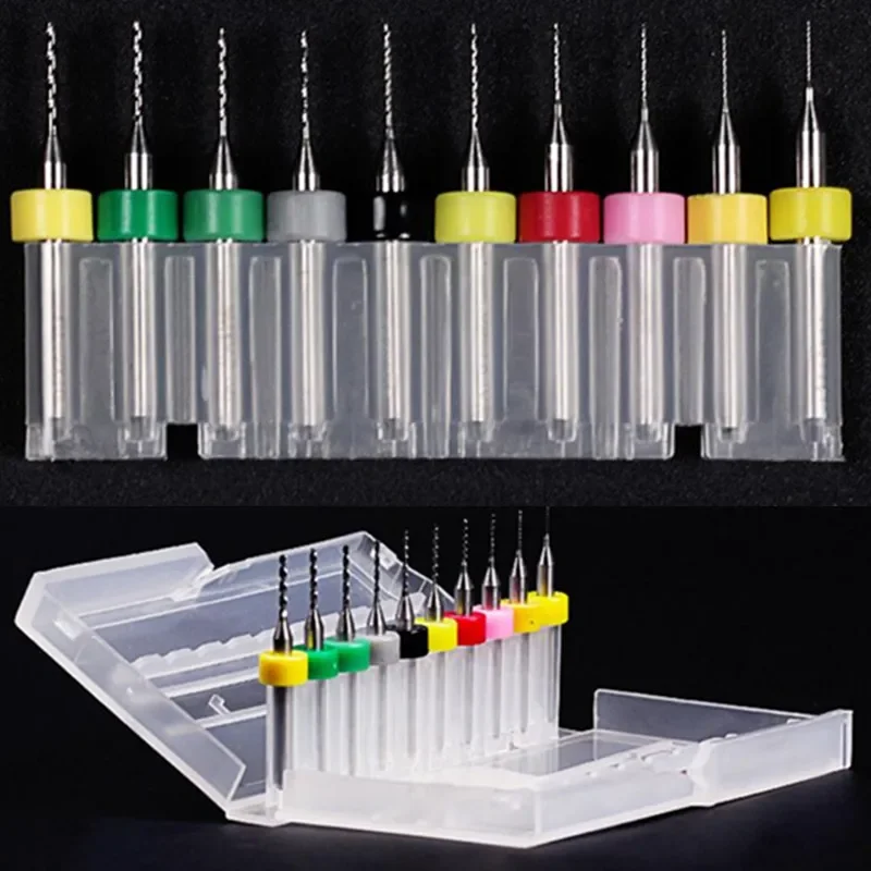 2 шт. фреза с ЧПУ, сверла для печатных плат, концевая фреза, гравировальные фрезы, хвостовик 3,175 мм, фреза с ЧПУ, фреза из карбида вольфрама, инструмент