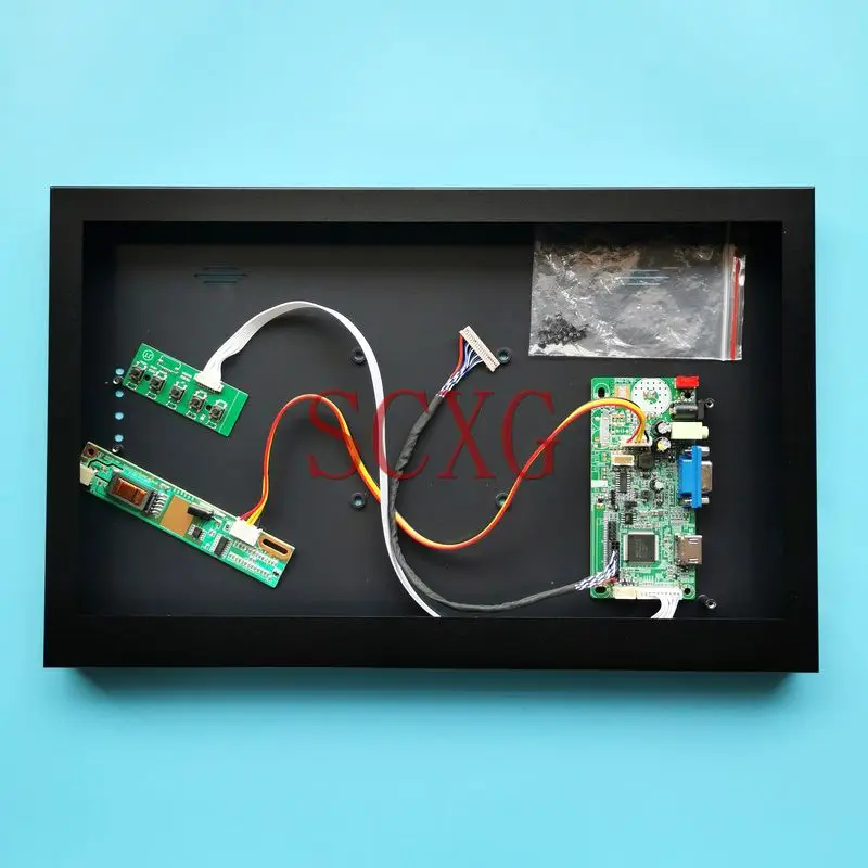 

Fit LP141X8 LP141X5 LP141X3 LP141X6 LP141X7 LVDS 20-Pin 1CCFL 1024*768 14.1" LCD Display 58C Controller Board+Metal Case DIY Kit