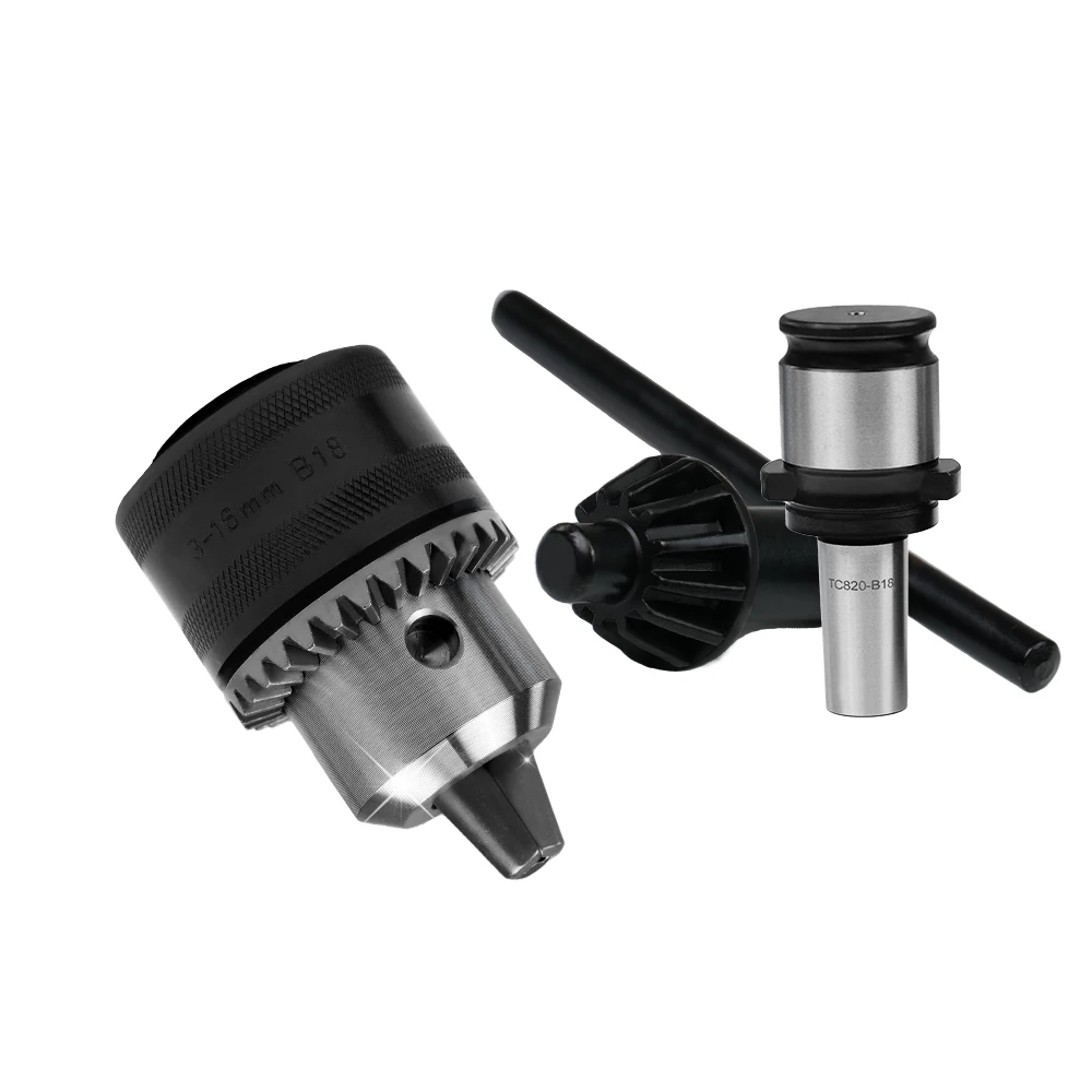 

TC820 Drill Chuck Adapter and Connecting Rod Holding Shank Diameter 31mm With Chuck Key for Electric Tapping Machine M24HR/M