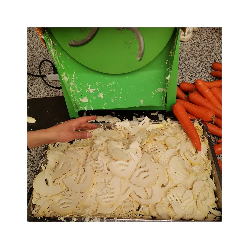 Автоматическая машина для нарезки картофеля коммерческая овощей