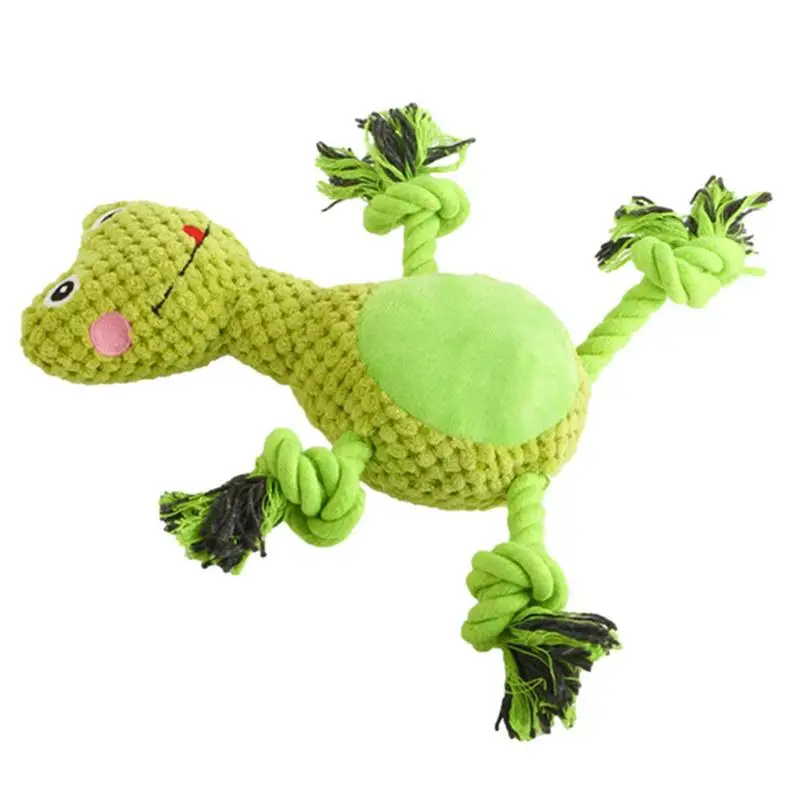 

Plush Dog Toy Puppy Toys For Teething Tough Pet Plush Toy Squeak For Puppies And Dogs Chewing And Playing Dogs & Puppies