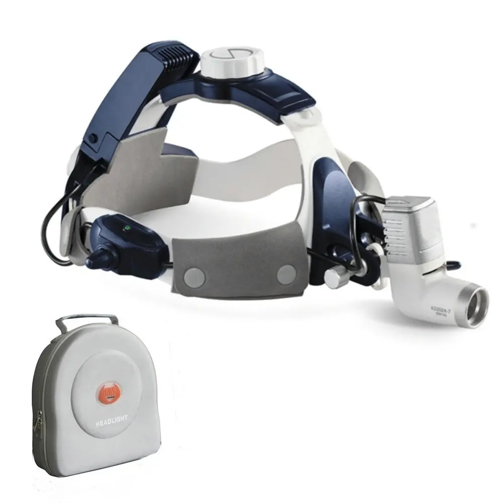 

5W Medical Surgical LED tooth Headlight Lamp Surgery ENT Dentist & 2 Batteries