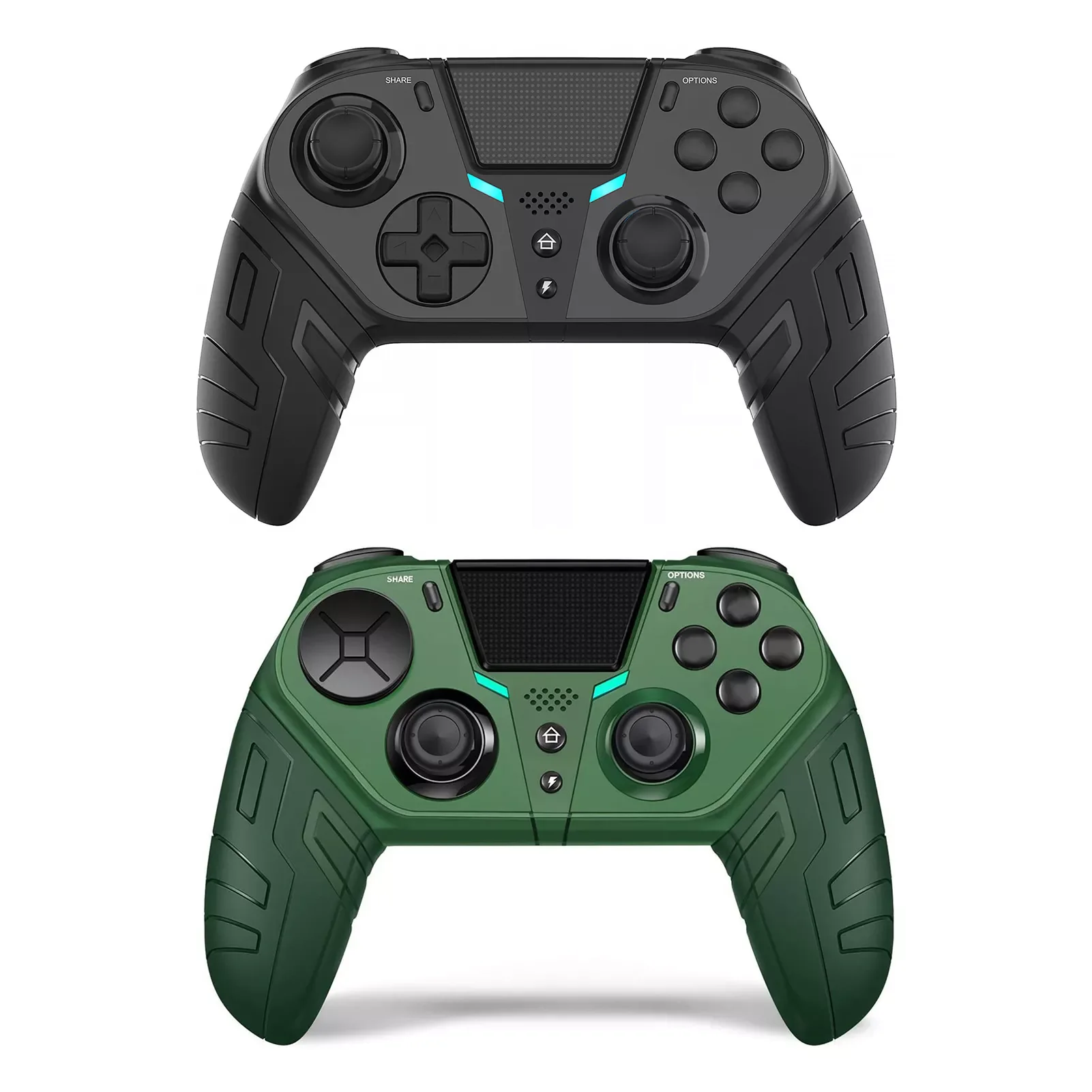 

Wireless Game Controller Compatible With PS4 Dual Vibration Game Joystick Controller With Charging Cable