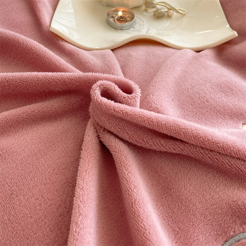 WOSTAR зимний теплый фланелевый пододеяльник бархатный флисовый однотонный с