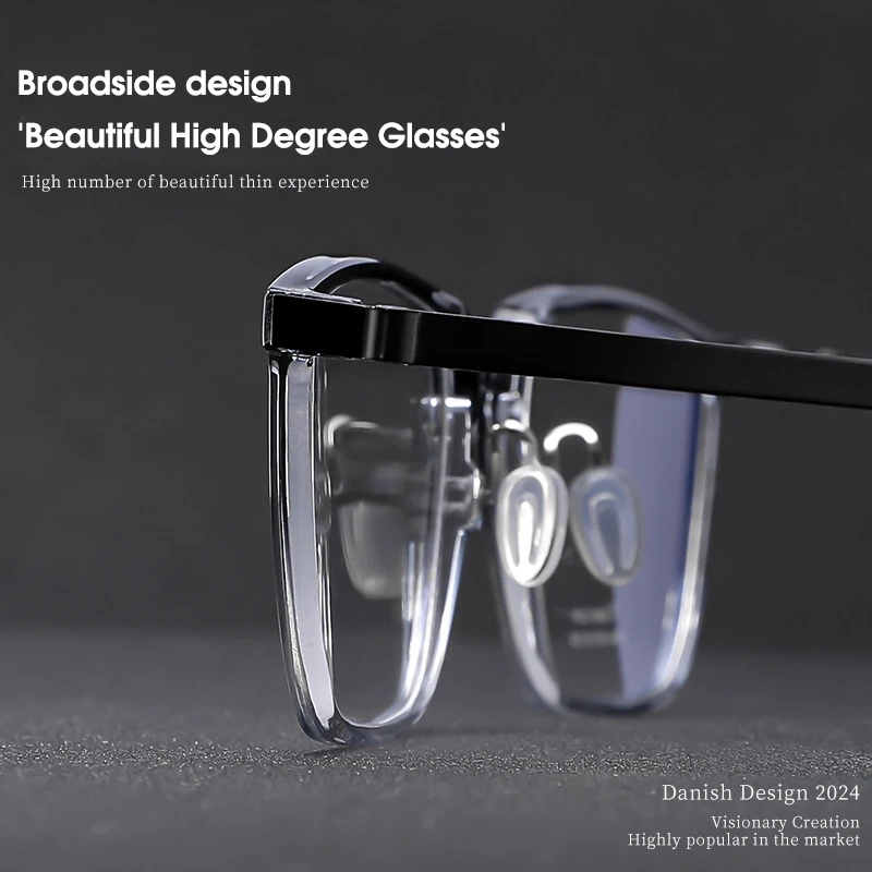 Lind ультра легкие очки из чистого титана для близорукости по рецепту брендовые с