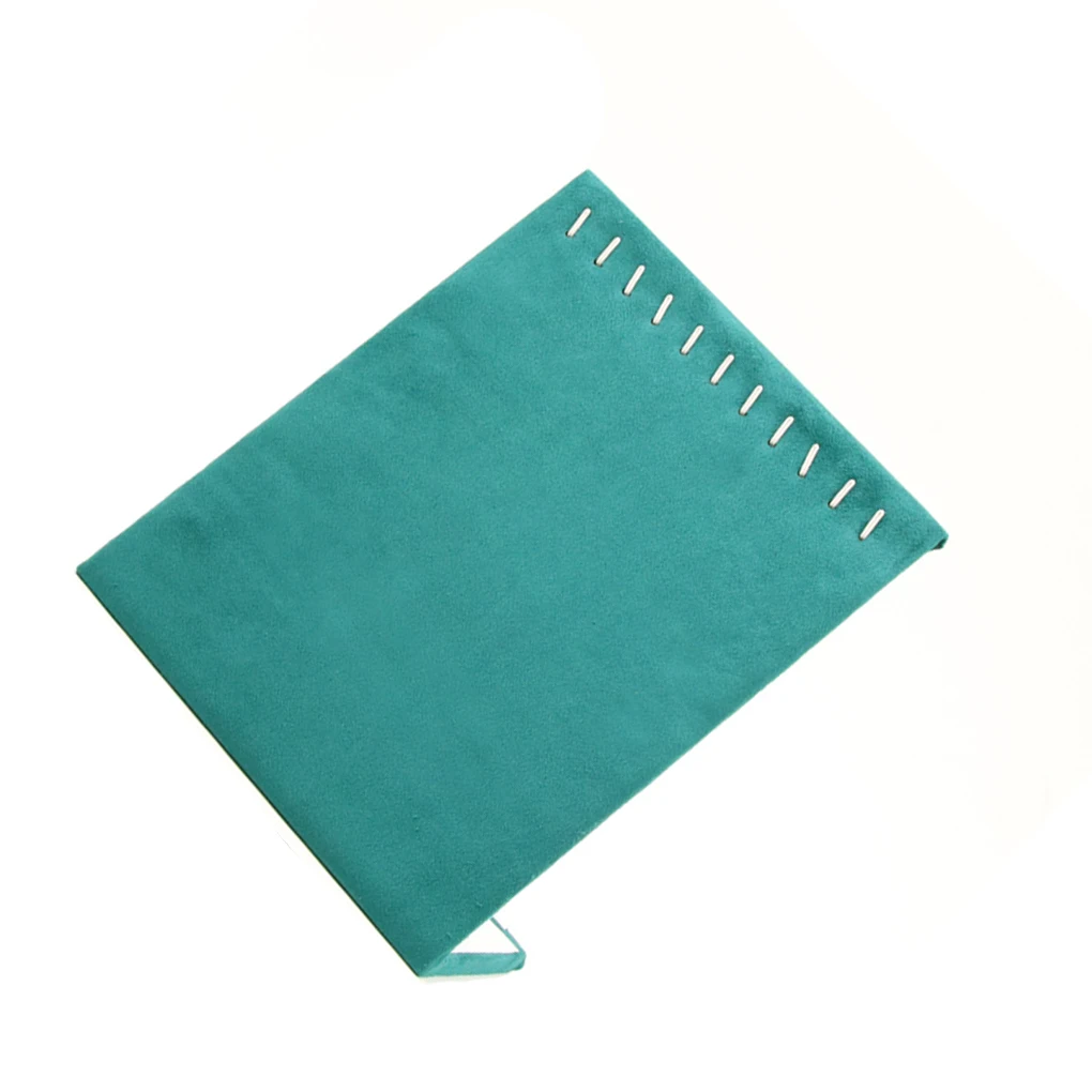 

Lint Cloth Necklace Earring Display Stand Universal Multi-slot Jewelry Holders Tabletop Storage Holder Base Type