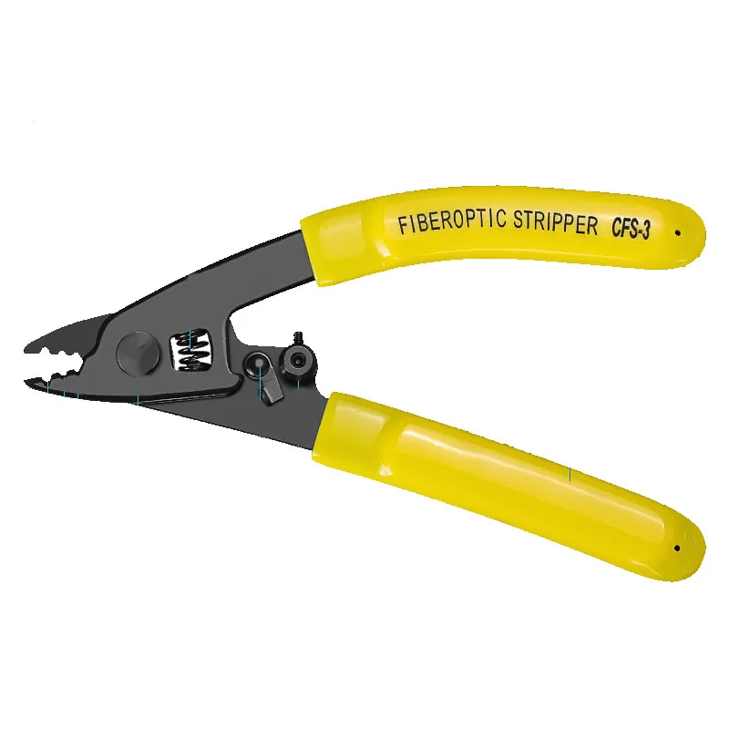 

Трехпортовые плоскогубцы для зачистки оптического волокна CFS-3 Инструменты для зачистки проводов FTTH Инструмент для зачистки оптического волокна