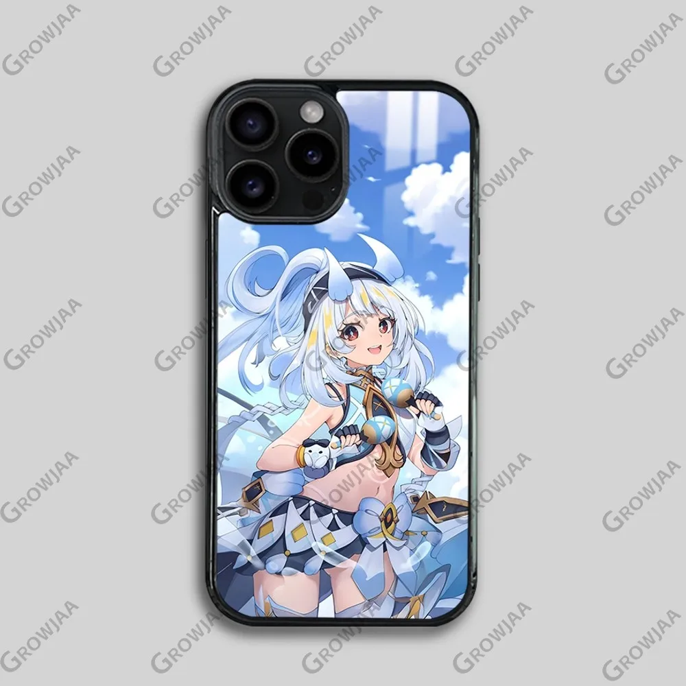 Mualani Genshin Impact Phone Case For iPhone 16 15 14 13 12 11 Pro Max Plus Mini Magsafe Mirror Wireless Magnetic Cover