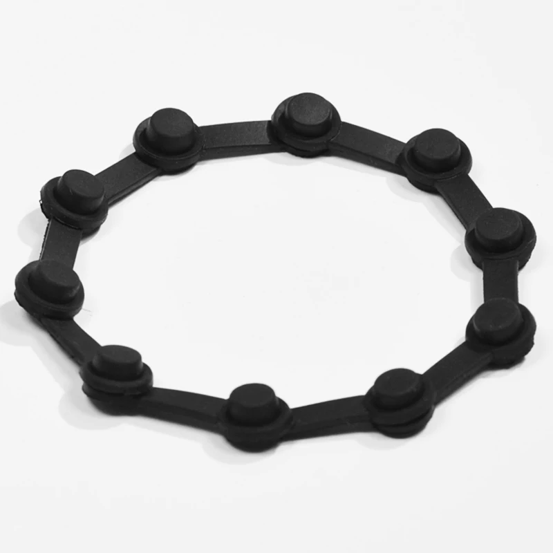 10 шт./компл. резины мотоцикла тормозной смазка для стравливания Кепки s черная