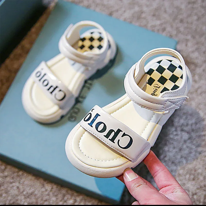 

Baby Girl Sandals Fashion Roman Girls Sandals 2022 Summer Casual Flat Sandals Toddler Boy Beach Shoes Kids Sandals for Girls