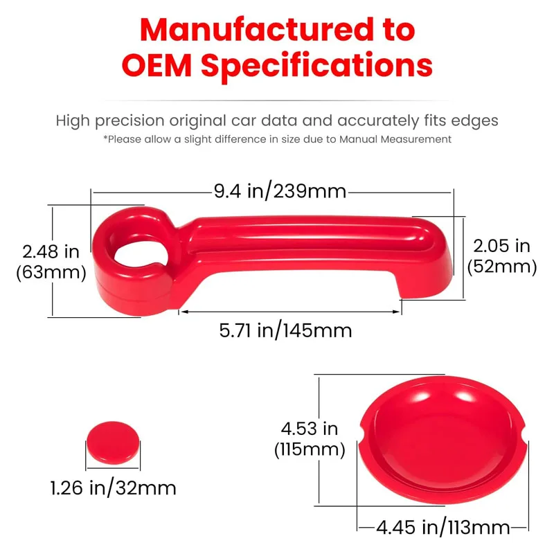 Вставки для крышки дверной ручки + крышка задней двери Защитная углубления 2007-2018