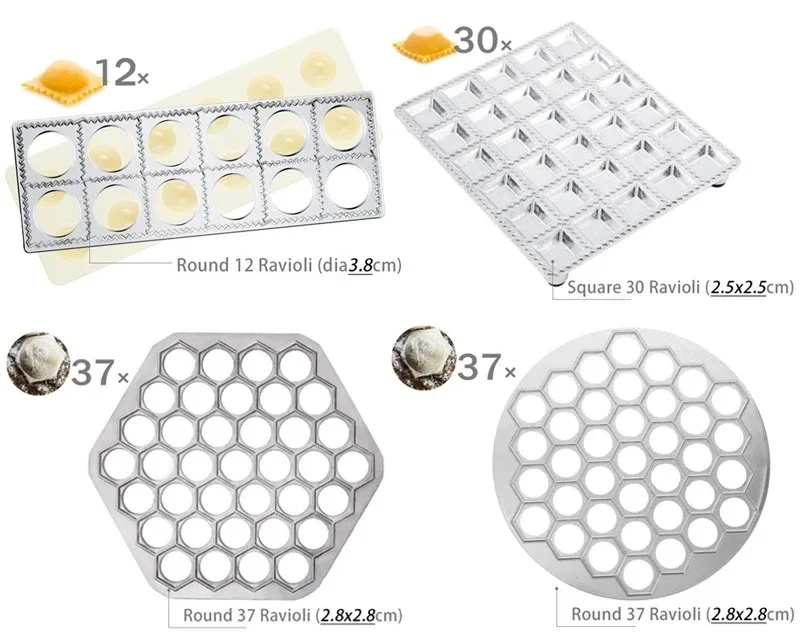 1 Шт. Пельменница Из Нержавеющей Стали Для Домашнего Использования С 37