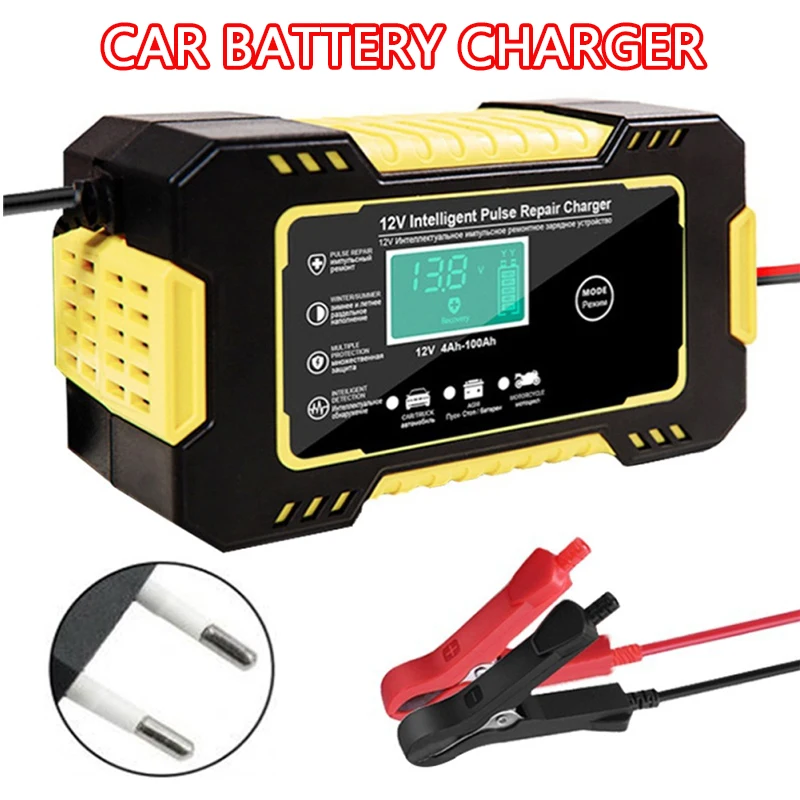 

Зарядное устройство для автомобильного аккумулятора, 12 В, 6 А, 6-100 Ач