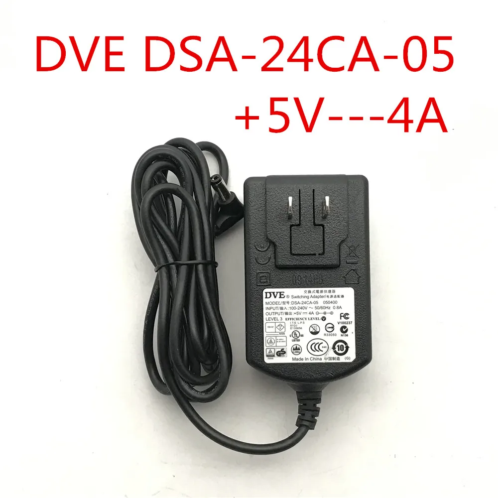 

Original Power Adapter DVE DSA-24CA-05 +5V---4A Power Adapter for Honeywell Dolphin 7800 Charger Switch DSA 24CA 05