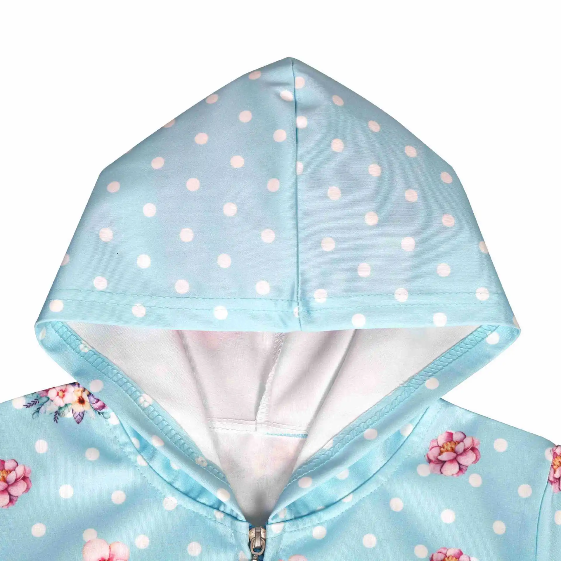 Детское хлопковое пальто для девочек с капюшоном и единорогом