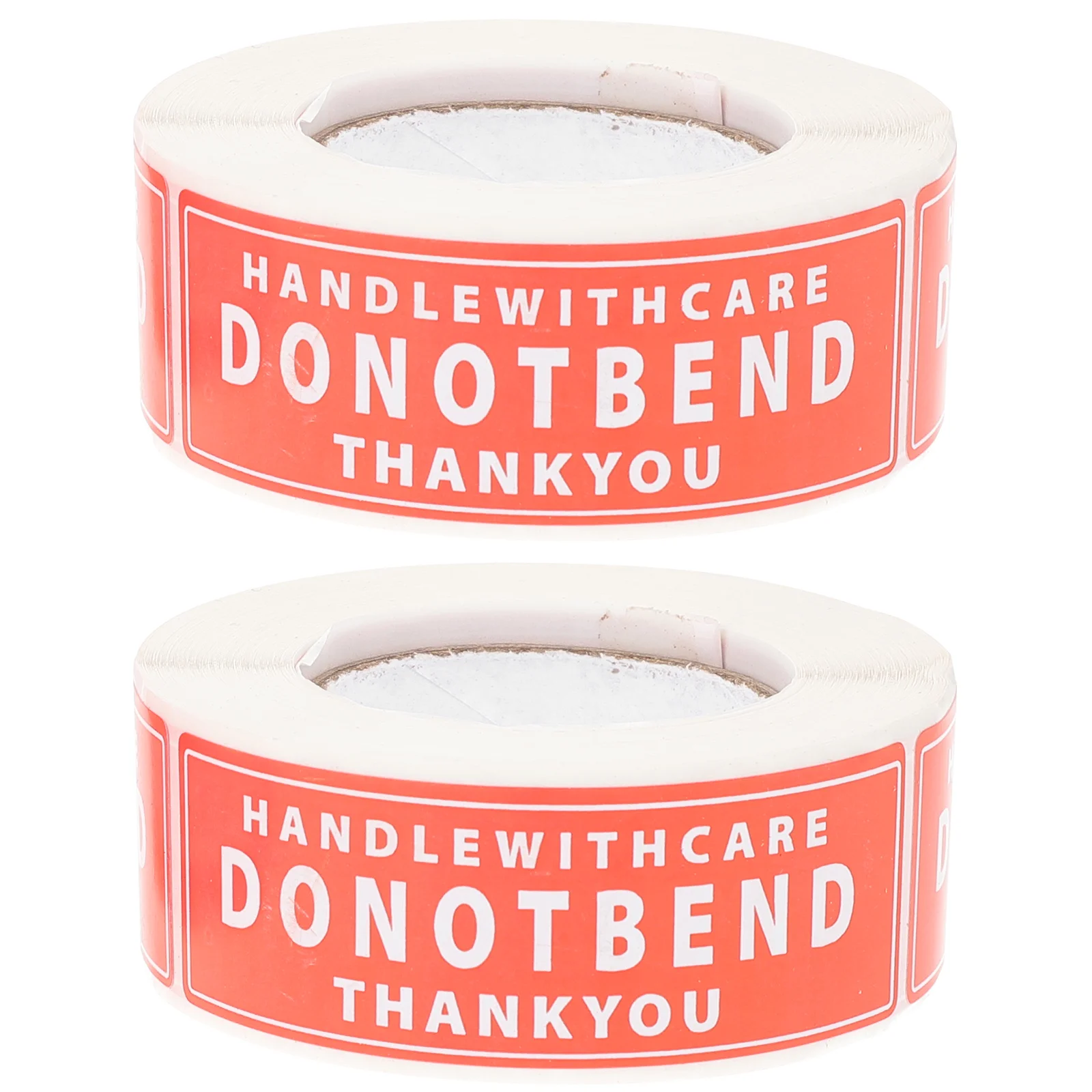 

2 Rolls Shipping Caution Stickers Warning Fragile Stickers Moving Wrapping Decals