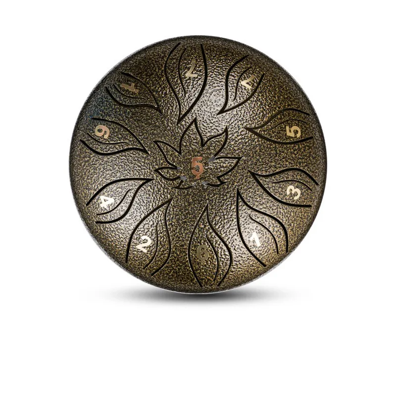 

Factory percussion instrument 6 inch 11 tone steel tongue drum