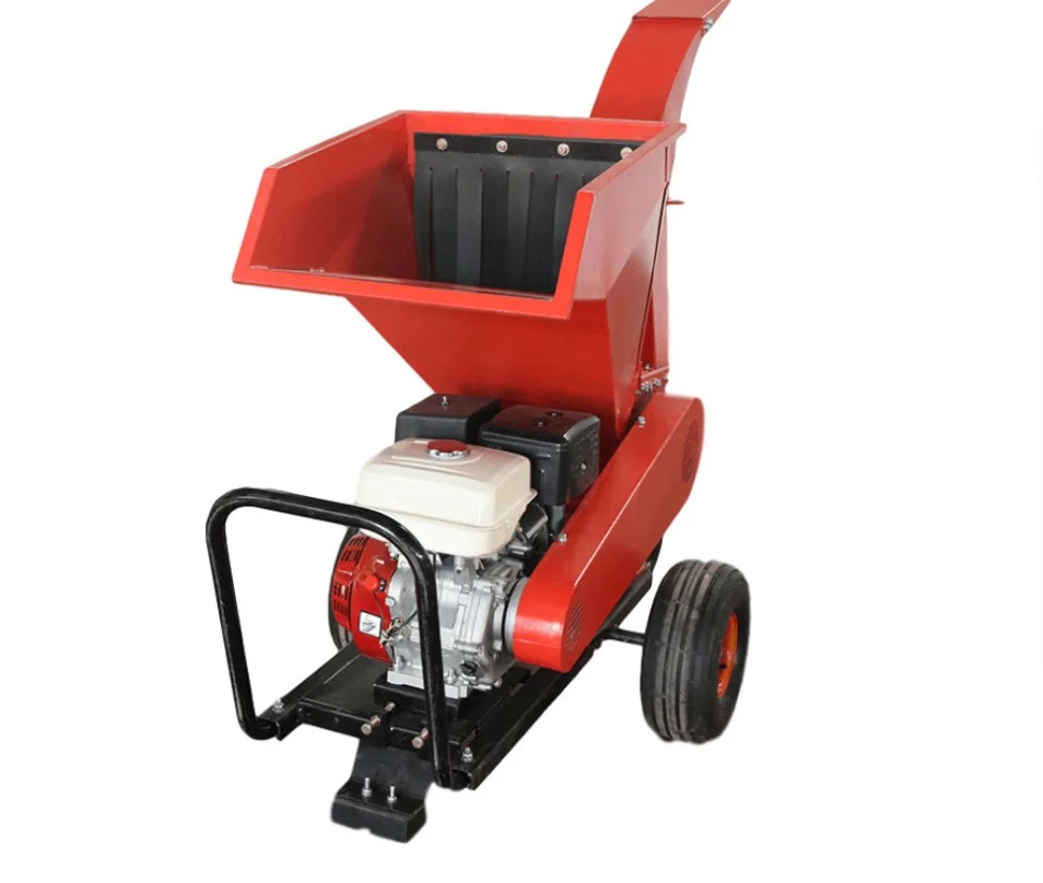 Мини бензиновый двигатель для садовой фермы измельчитель деревьев лесная