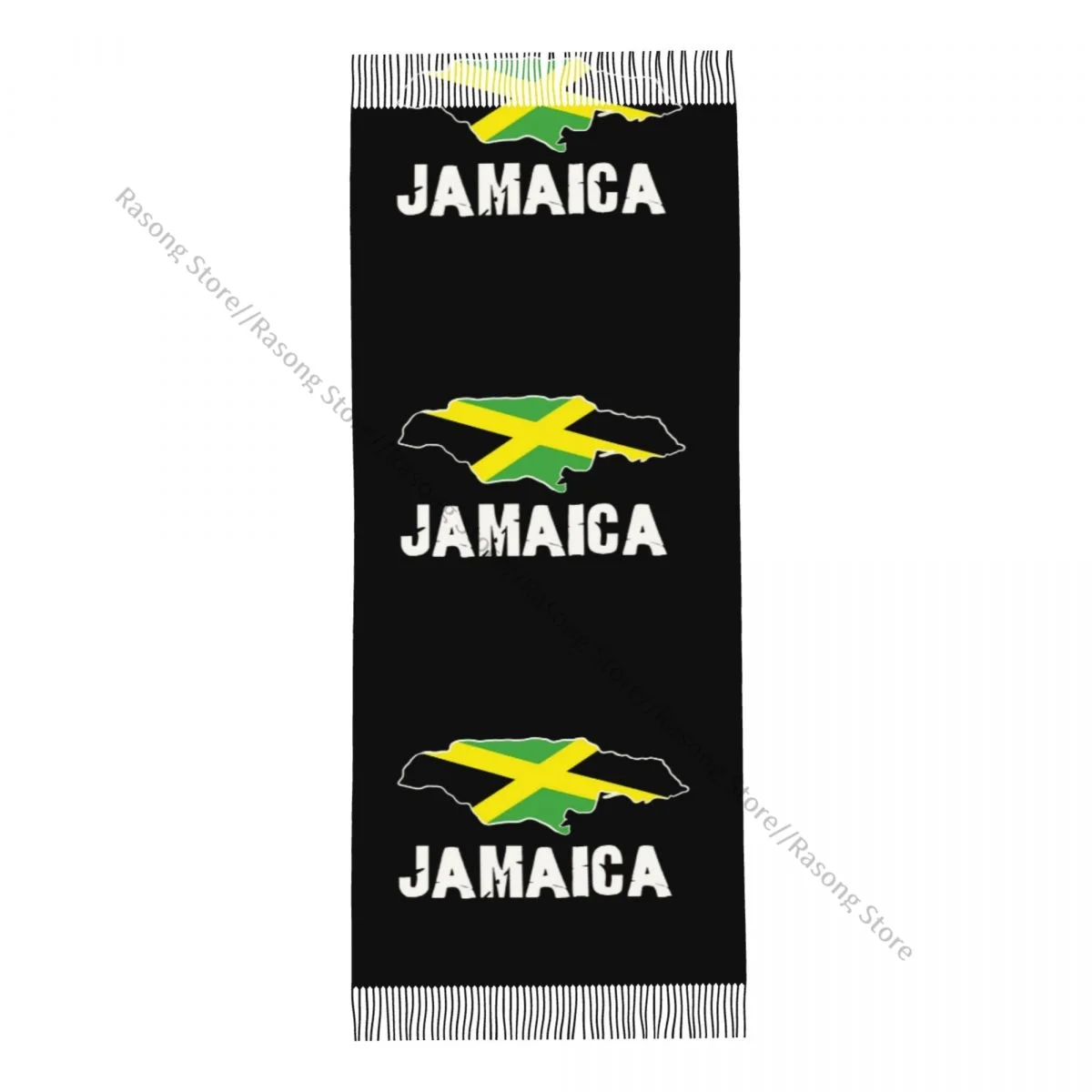 Шарф с кисточками большой зимний женский шарф из пашмины 196*68 см Женский