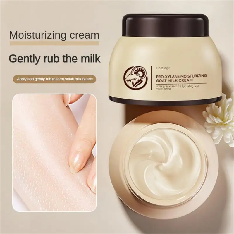 

Goat Milk Cream Moisturizer Changes Rough Refreshing Brightening Skin Moisturizing Moisturizing Skin Care 100g Health Care
