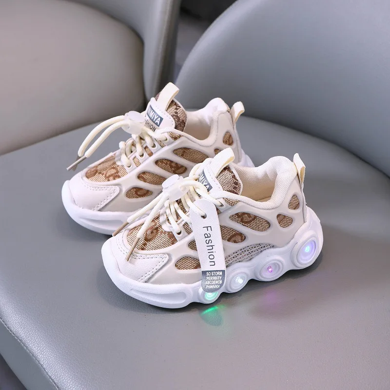 

Boys Girls Lighted Sneakers Baby Boys Shoes Children's Led Shoes Kids Fashion Shoes for Girl Toddler Sneakers with Luminous Sole