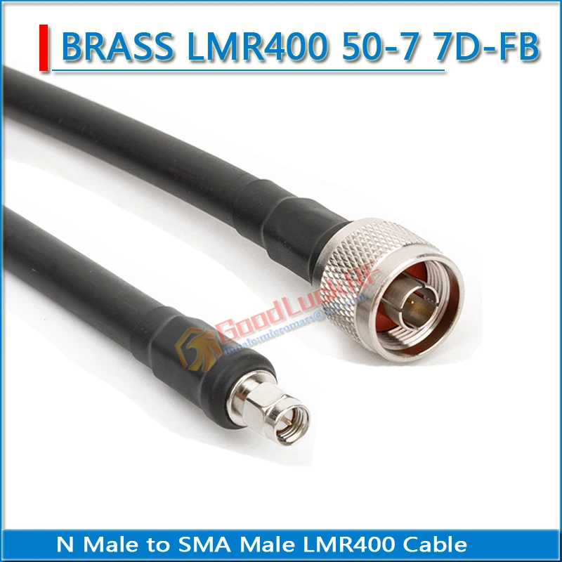 Высококачественная перемычка с коаксиальным косичкой L16 N мама на SMA папа RG8 RG8U RG8/U