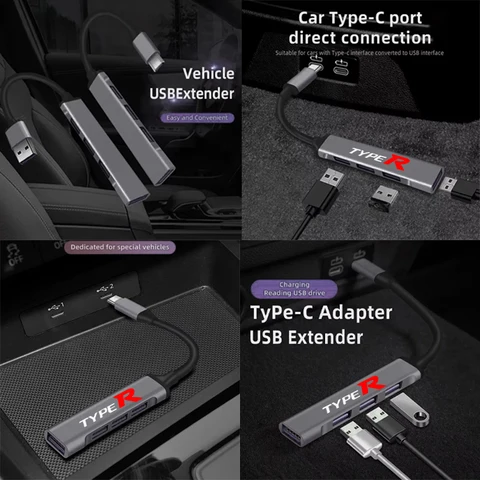 Автомобильная док-станция СТРОПКОВЫЙ USB 3.0 4 порта