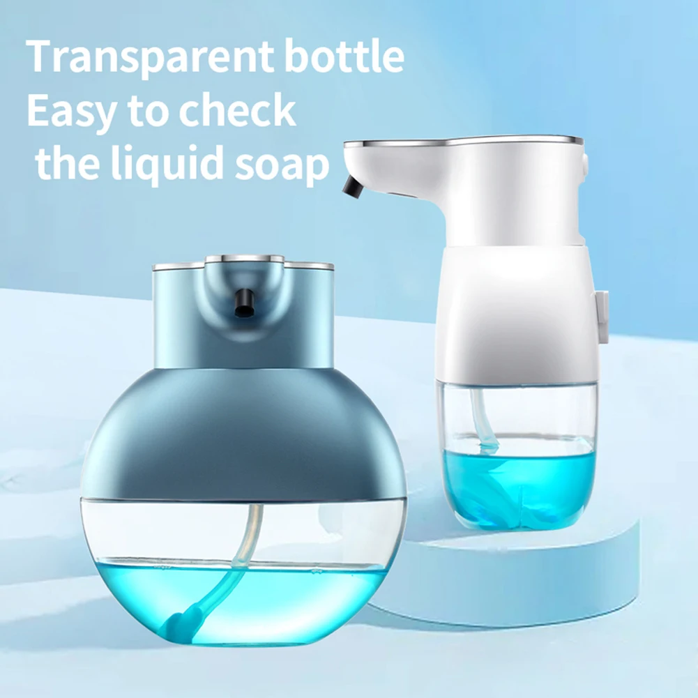 

Soap Dispenser Automatic Sensing Soap Dispenser Smart Foam Washing Wall Mounted 400ml Infrared Induction IPX5 USB Charging