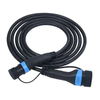 fisher ev charging adapter type 2 to type 2 portable iec 62196 2 32amp 7kw ev charger cable