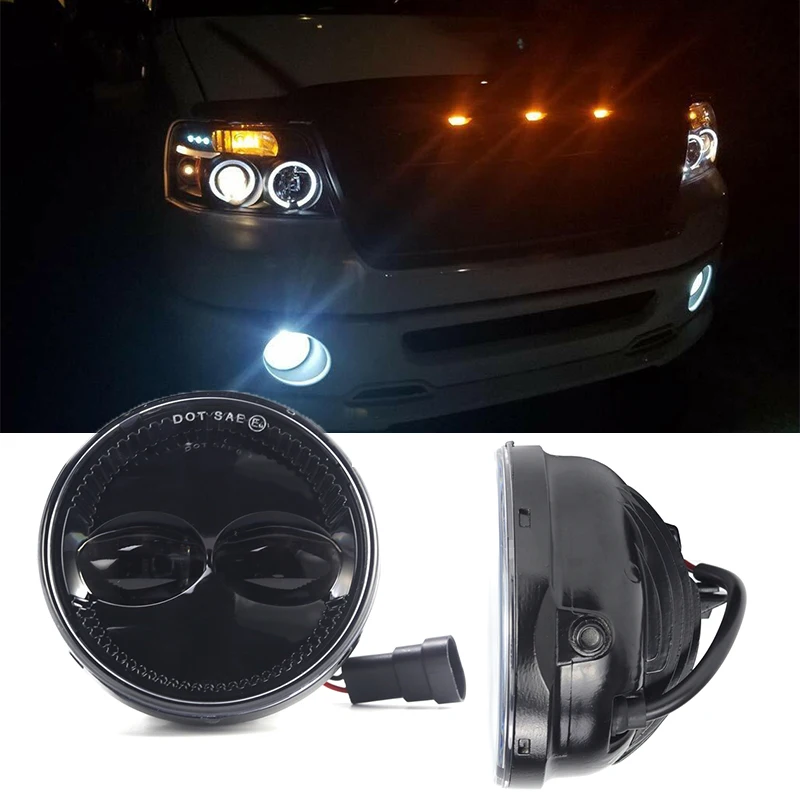 4 5 дюйма круглая Φ противотуманная фара для Ford 2009-2014 F150 2008-2011 Ranger 2007-2015 передний