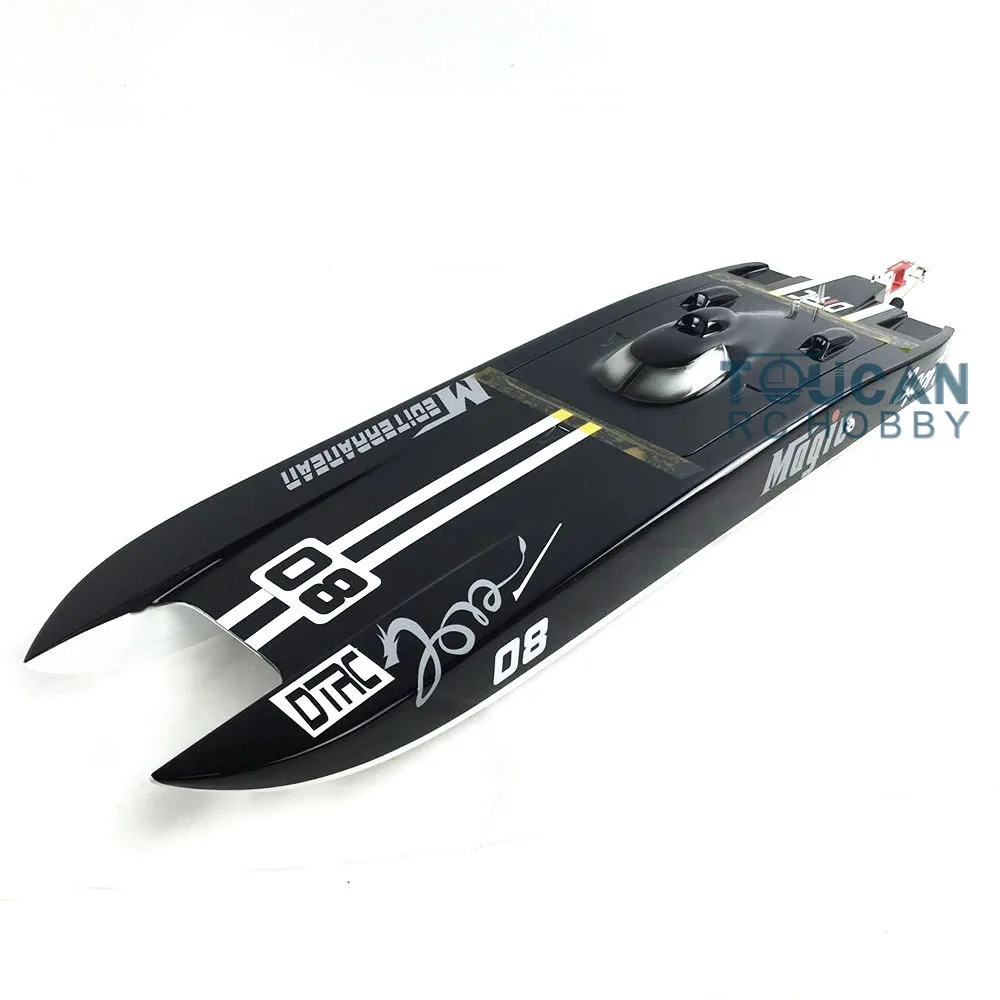 

DTRC Toucanhobby E32 Fiber Glass Black Electric Racing PNP RC Boat W/ Motor Servo ESC