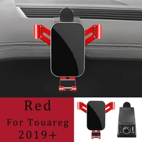 gravity car phone mount holder for vw volkswagen touareg 2019 2020 2021 2022 car interior accessories