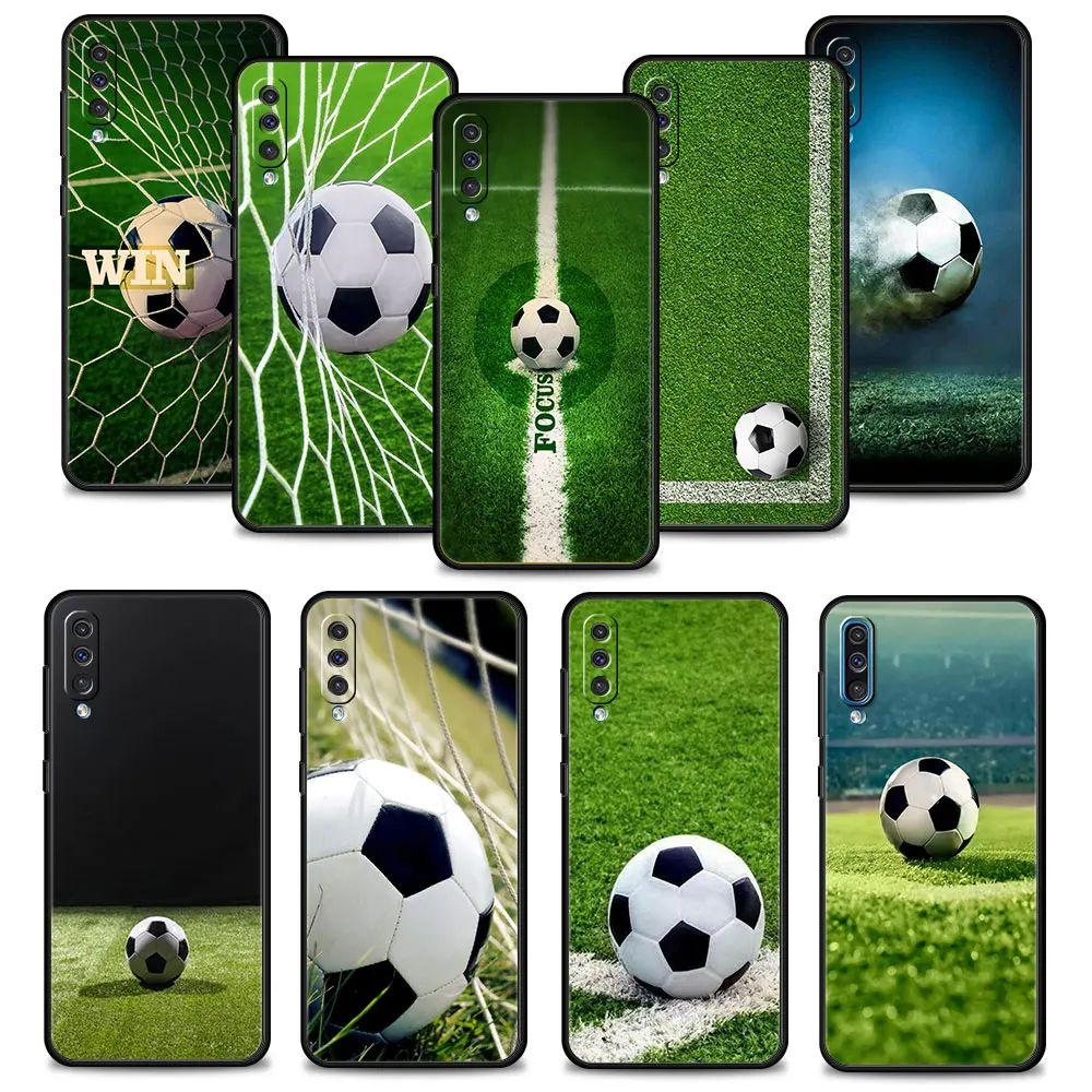 

Phone Case For Samsung Galaxy A70 A70s A50 A30s A04s A20s A20e A02 A02s A03 A04 A03s M52 A42 M31 Football Soccer Ball Court