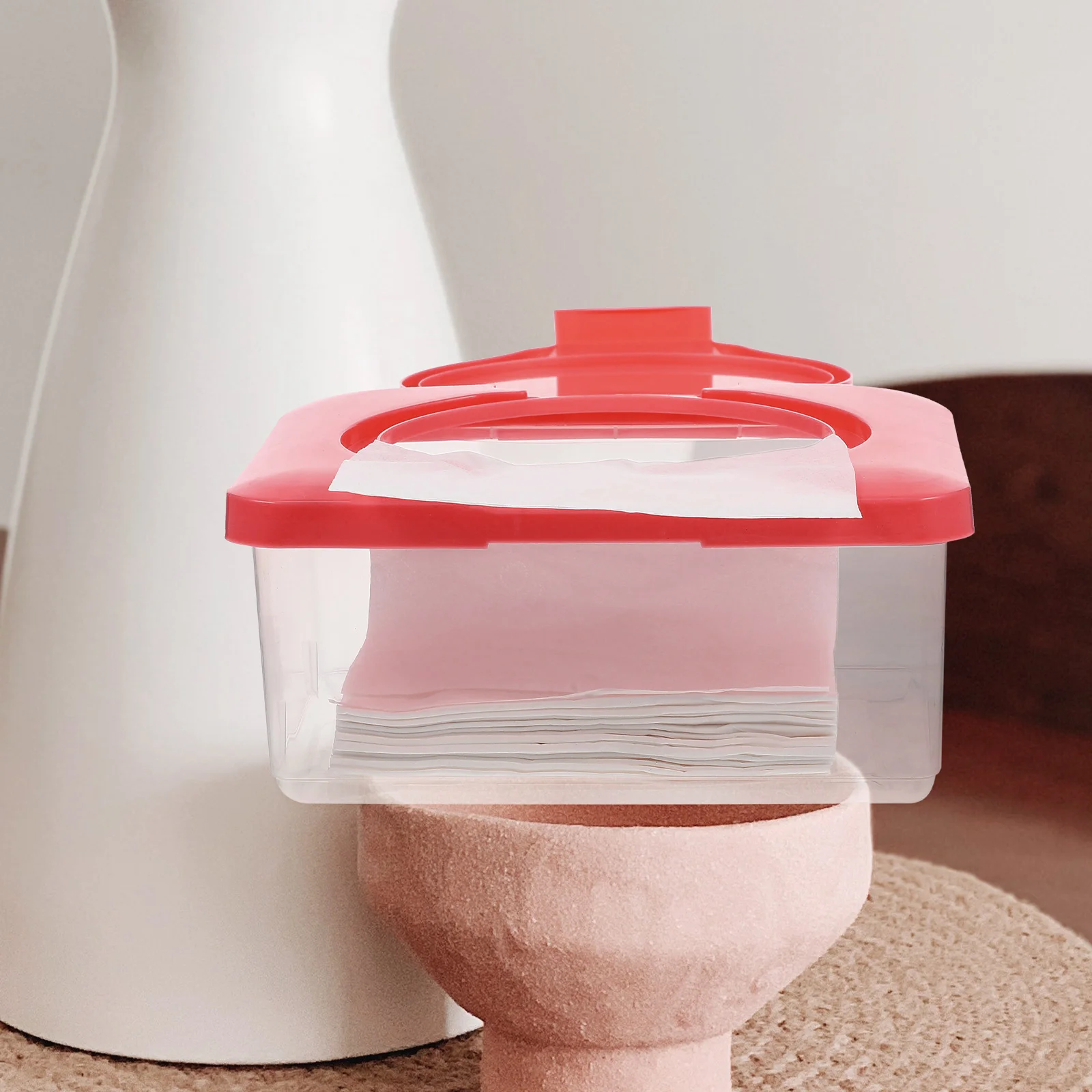 

3 Pcs Baby Wipes Box Holder Small Tissue Case Portable Dispensers Travel Stroller Infant Wet