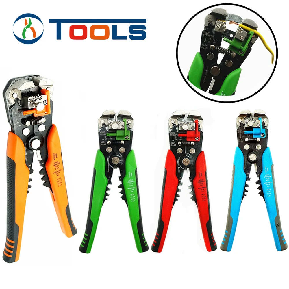 

Stripping Multifunctional Pliers, Crimping Terminal 0.2-6.0mm,Used For Cable Cutting, High-precision Automatic Brand Hand Tool
